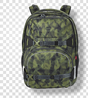 Frontansicht 4you Schulrucksack Pekka Camouflage   Laptop Bag  HD Png Download