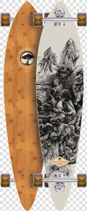 Arbor Bamboo Fish Longboard  HD Png Download