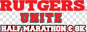 Rutgers Unite Half Marathon  HD Png Download