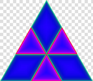 Triangle symmetry green   Triangle  HD Png Download