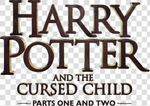 Harry Potter Cursed Child Logo Vector  HD Png Download