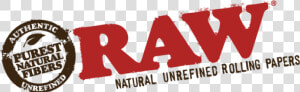 Raw Rolling Papers Logo  HD Png Download