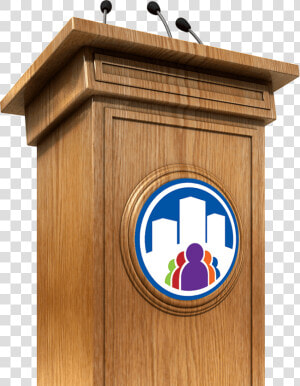 A Empty Speaker Podium   Speech Podium  HD Png Download