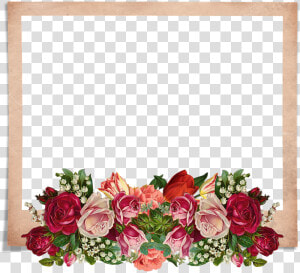 Marco De La Rosa  Vintage  Bouquet  Naturaleza  Flor   กรอบ ดอกไม้ วิน เท จ  HD Png Download