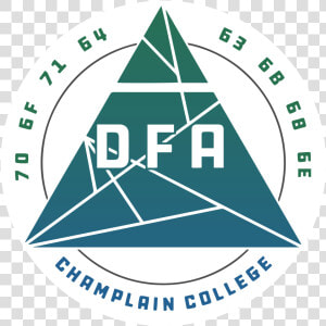 Champdfa Logo   Champlain College Dfa  HD Png Download