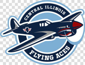 Central Illinois Flying Aces Logo  HD Png Download