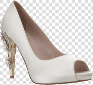 Clip Shoes Bridal Shoe   Basic Pump  HD Png Download