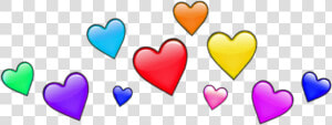 Freeetoedit Heart Crown Heartcrown Colors Rainbow Rainb   Yellow Flower Crown Transparent  HD Png Download