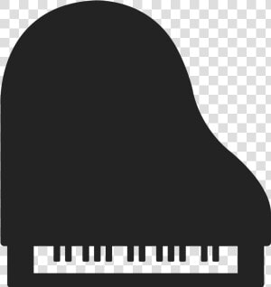 Grand Piano Icon   ピアノ イラスト 平面  HD Png Download