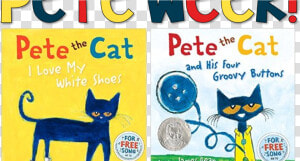 Pete The Cat And His Four Groovy Buttons   Pete The Cat And His Four Groovy Buttons Book  HD Png Download