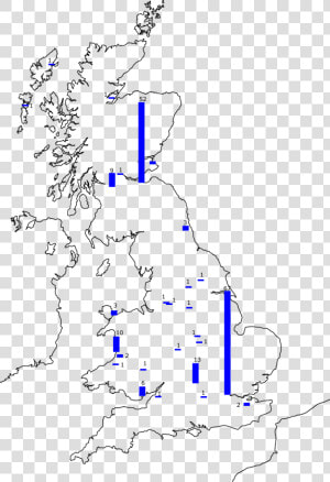 Map Of Wikimedia Uk Events In 2016 17   Map Of Scotland  HD Png Download