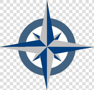 Compass Rose Vector   Compass Rose Blue  HD Png Download