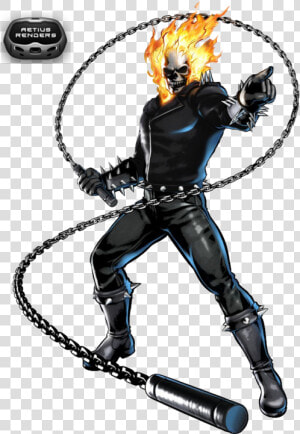 Ghost Rider Clipart Zero   Ultimate Marvel Vs Capcom 3  HD Png Download