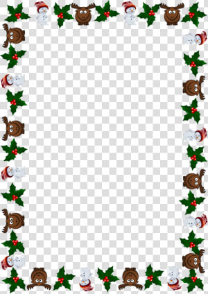 Transparent Moldura De Natal Png   Clipart Weihnachten Rahmen Kostenlos  Png Download