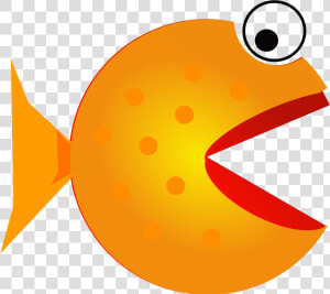 Fish With Mouth Open Clipart   Cartoon Fish With Mouth Open  HD Png Download