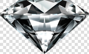 The Diamond   Symbol Of Durability   Diamond On Black Background  HD Png Download