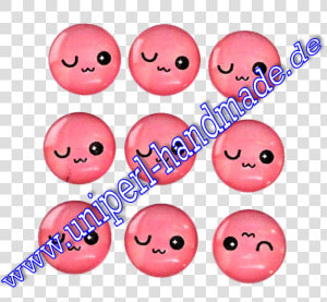 Emoji Cabochon  14 Mm  Slightly Smiling Face With Winking   Smiley  HD Png Download