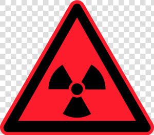 Radioactive Hazard Sign   Radiation Symbol  HD Png Download