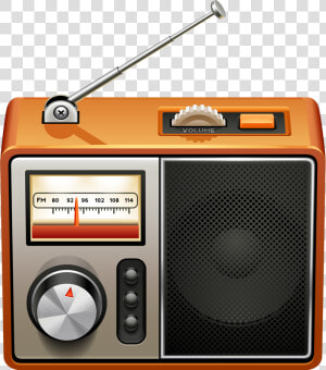 Transparent Old Radio Png   Old Radio Clip Art Png  Png Download