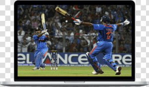 2011 World Cup Final Dhoni  HD Png Download