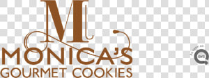 Monica S Gourmet Cookies   Monica  39 s Gourmet Cookies Logo  HD Png Download