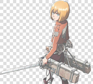 I Made This Transparent Armin For An Old Theme Ages   Attack On Titan Gear Anime  HD Png Download