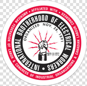 International Brotherhood Of Electrical Workers  HD Png Download