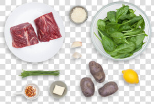 Pan seared Steaks With Creamed  HD Png Download