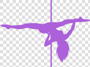 Siluetas De Pole Dance  HD Png Download