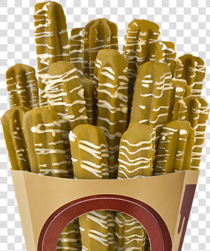 Matcha Choco Churros   Brass  HD Png Download