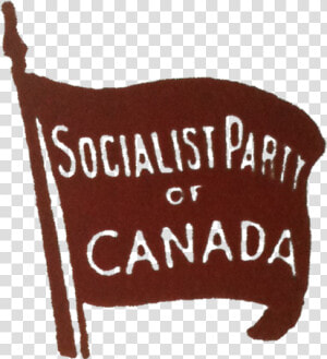 Socialist Party Of Canada 1904 1925 Logo   Flag  HD Png Download