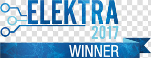 The Elektra Awards Recognize Achievements Of Individuals   Electric Blue  HD Png Download