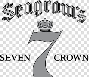 Seagram S Seven Crown Logo Png Transparent   Seagram Seven Crown Blended Whiskey  Png Download