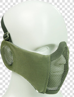 Bravo Airsoft Tactical Gear V4 Strike Metal Mesh Face   Airsoft Gittermaske Mit Ohrenschutz  HD Png Download