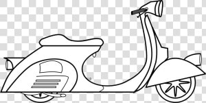 Art monochrome Photography shoe   Scooter Black And White Clipart  HD Png Download