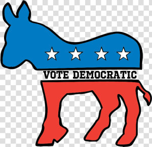 Democratic Donkey Png   Democrat Donkey Transparent Background  Png Download