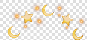  moon  yellow  star  stars  emoji  kawaii  cute  crown   Transparent Purple Aesthetic Png  Png Download