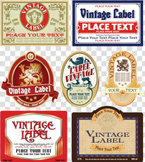 Transparent Vintage Label Png   Vintage Labels  Png Download