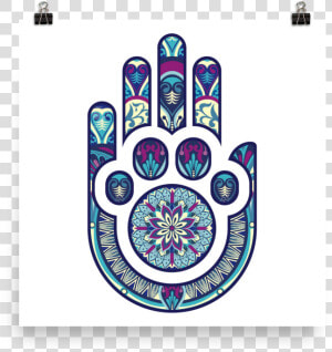 High 9 Hamsa   Circle  HD Png Download