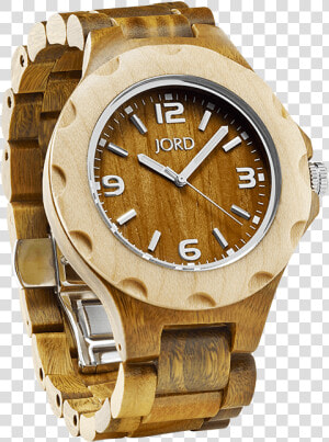 Sully Sandalwood Watch With Maple Bezel   Analog Watch  HD Png Download