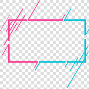  kpop  rectangle  frame  border  aesthetic  lines  line   Blure Line Frame Png  Transparent Png