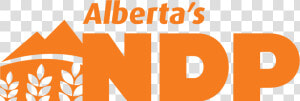 Alberta Ndp Logo   New Democratic Party Logo  HD Png Download