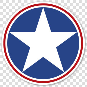 Us Star Sticker   Gold Star In Circle  HD Png Download