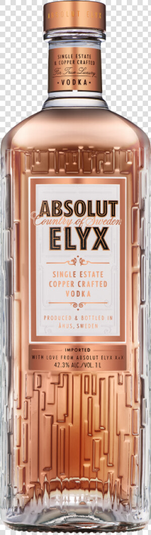 Image   Absolut Elyx New Bottle  HD Png Download