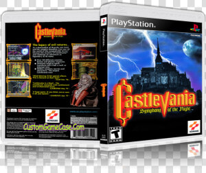 Castlevania Symphony Of The Night   Castlevania Symphony Of The Night Case  HD Png Download