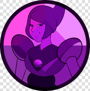 Violet Diamond Gem   Steven Universe Diamonds Gemcrust  HD Png Download