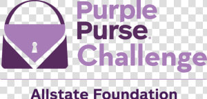 Purple Purse Allstate Png  Transparent Png