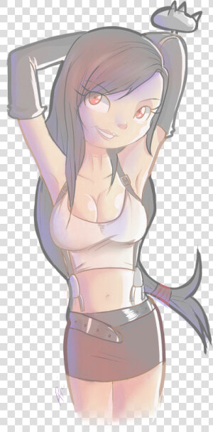 Tifa Lockhart   Cartoon  HD Png Download