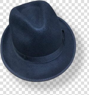 Avenel Small Brim Gutter Crown Trilby Hat Black 2889   Televisão Pública De Angola  HD Png Download