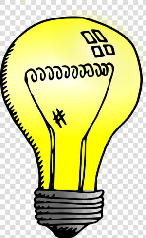 Light Bulb Drawing   Lights On Afterschool  HD Png Download